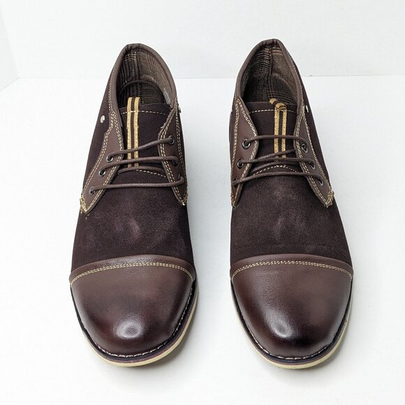 N.Y.L.A. Candle Chukka Boots, Coffe Brown Leather, Men\'s 11 M main image 6